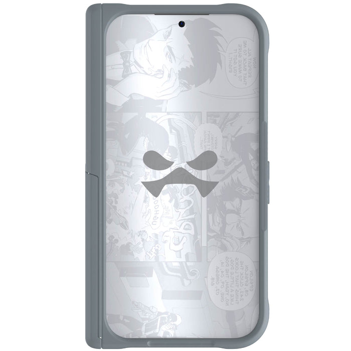 Pixel 10 Pro Fold Case Grey Clear MagSafe Magnetic Kickstand Phone Cover