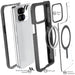 Pixel 10 Pro Fold Phone Case Smoke Matte MagSafe Magnetic Kickstand Protective Phone Cover