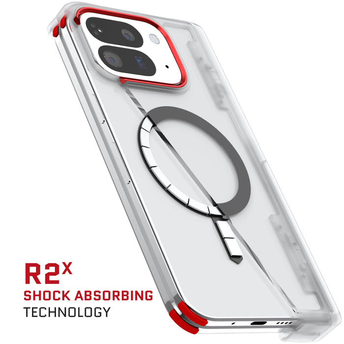 Google Pixel 10 Pro Fold Case Clear MagSafe Magnetic Phone Cover