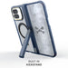 Google Pixel 10 Pro Fold Case Blue Clear MagSafe Protective Phone Cover