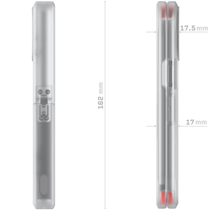Pixel 10 Pro Fold Case Clear MagSafe Magnetic Phone Cover