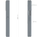 Pixel 10 Pro Fold Case Grey Clear MagSafe Magnetic Kickstand Cover