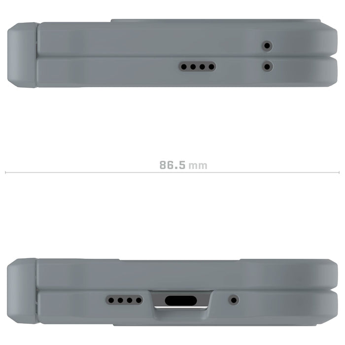 Pixel 10 Pro Fold Case Grey Clear MagSafe Magnetic Cover