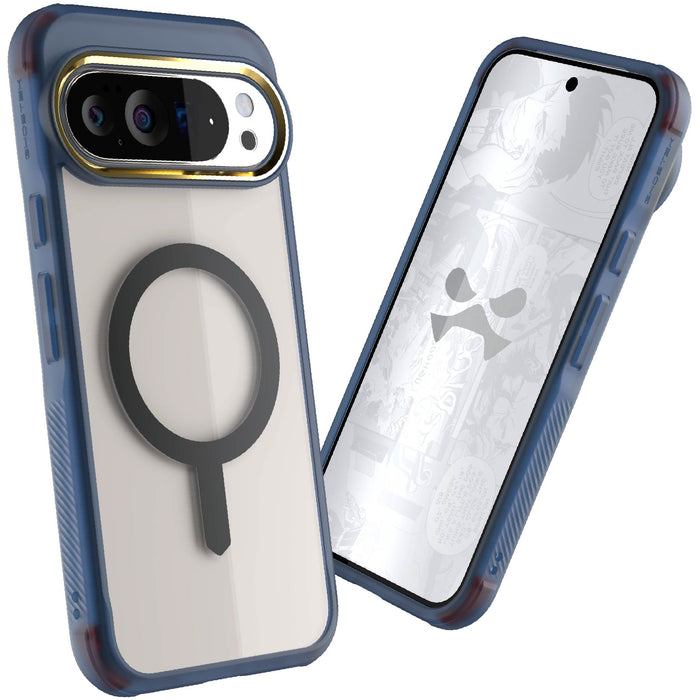 Pixel 10 Pro XL Case Blue MagSafe Clear Phone Cover