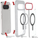 Google Pixel 10 Pro XL Case Clear MagSafe Magnetic Phone Cover