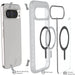 Pixel 10 Pro XL Case Clear Matte MagSafe