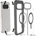 Google Pixel 10 Pro XL Case Smoke Matte MagSafe Clear Phone Cover
