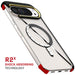 Pixel 10 Pro XL Case Black MagSafe Magnetic Clear Phone Cover
