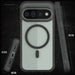 Google Pixel 11 Pro Case Clear Black Smoke MagSafe Magnetic Ring Protective Phone Cover