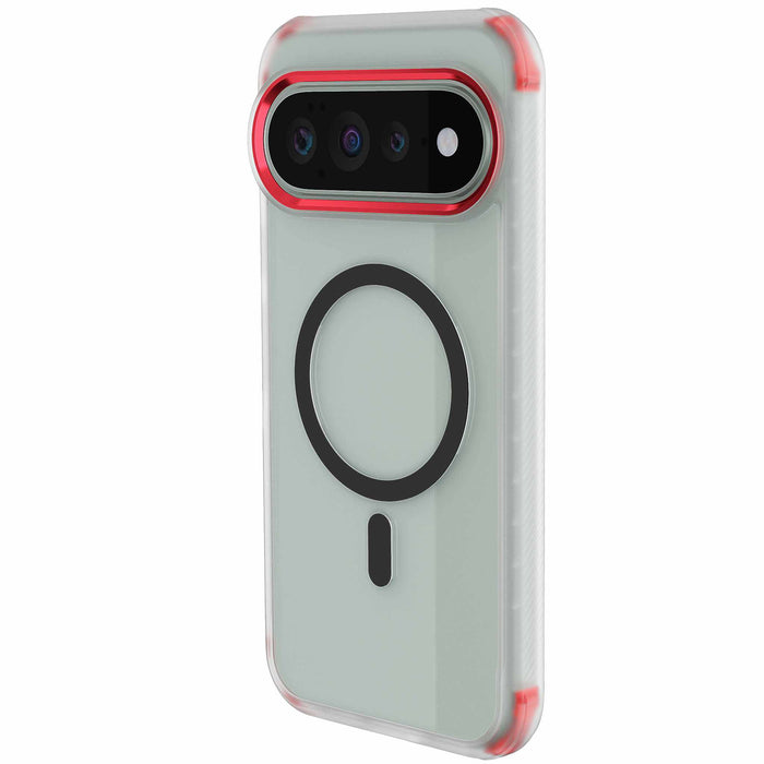 Pixel 11 Pro XL Case Clear MagSafe Magnetic Ring Protective Phone Cover Matte