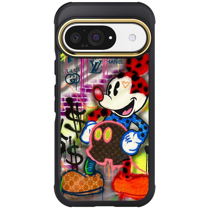 Pixel 9 Mickey Mouse Plush Fashion Case