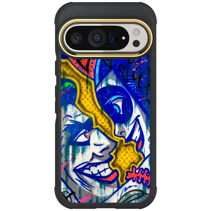 Google Pixel 9 Pro Joker & Harley Quinn - Mad Love x Louis Vuitton Case Phone Cover