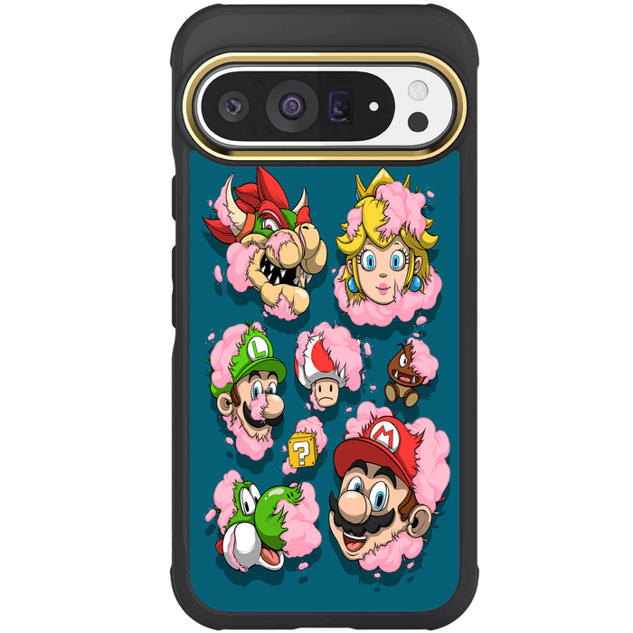 Pixel 9 Pro XL DECONSTRUCTED SUPER M CHUNKS by Dhani Barragán Artist Artwork Protective Phone Case Limited Edition Collab Cover