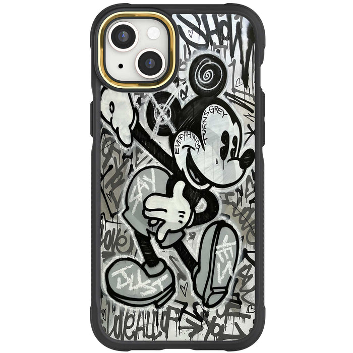 iPhone 15 Plus Mickey Mouse Everything Turns Grey Case