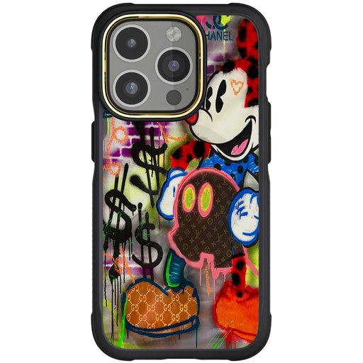 iPhone 15 Pro Mickey Mouse Plush Fashion Case