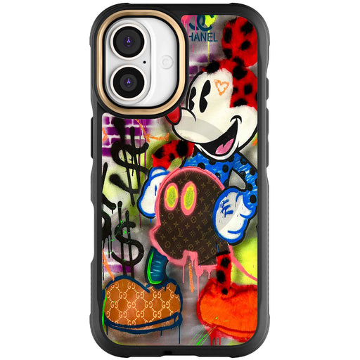 Apple iPhone 16 Mickey Mouse Plush Fashion Case