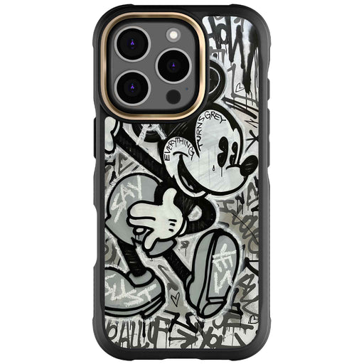 Apple iPhone 16 Pro Mickey Mouse Everything Turns Grey Case