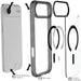 iPhone 17 Air Case Smoke Matte MagSafe Protective Phone Cover Magnetic