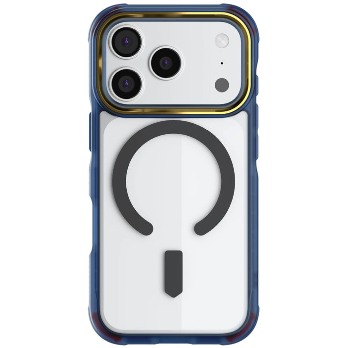 iPhone 17 Pro Case Blue Clear MagSafe Protective Phone Cover Shockproof Magnetic Mag Safe Slim Thin