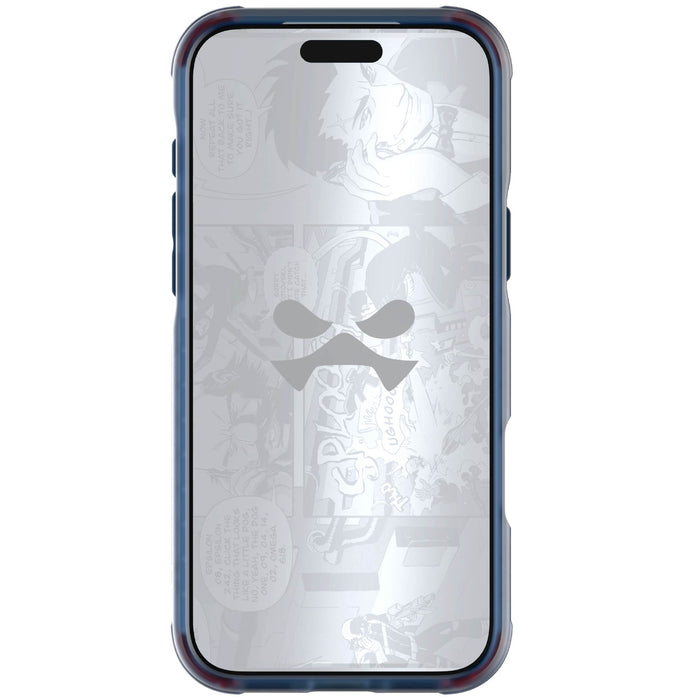 iPhone 17 Pro Max Case Blue Clear MagSafe Protective Phone Cover