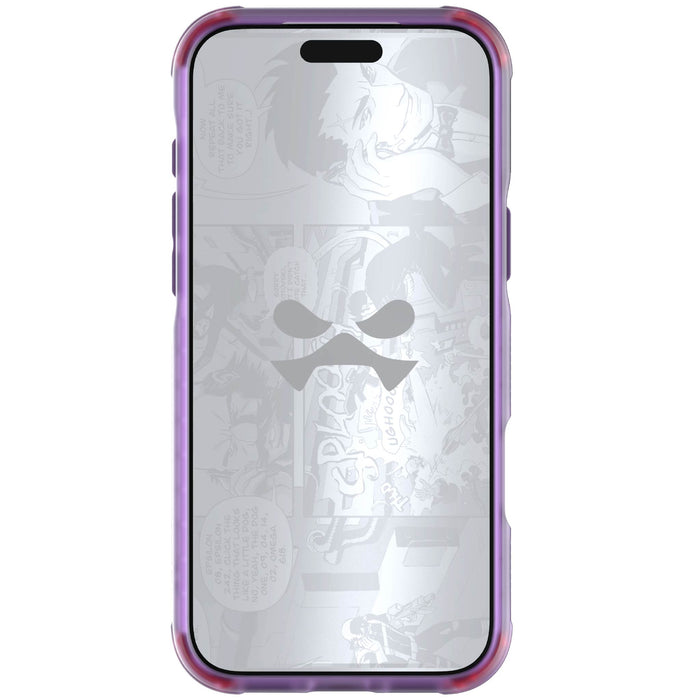 iPhone 17 Pro Max Case Purple Clear MagSafe Protective Phone Cover