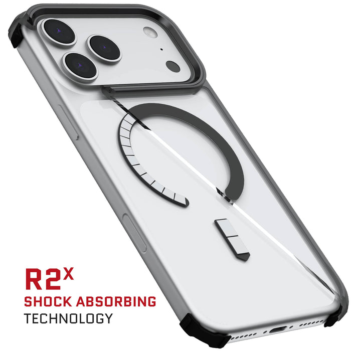 iPhone 17 Pro Max Case Smoke Matte MagSafe Protective Phone Cover Shockproof Magnetic