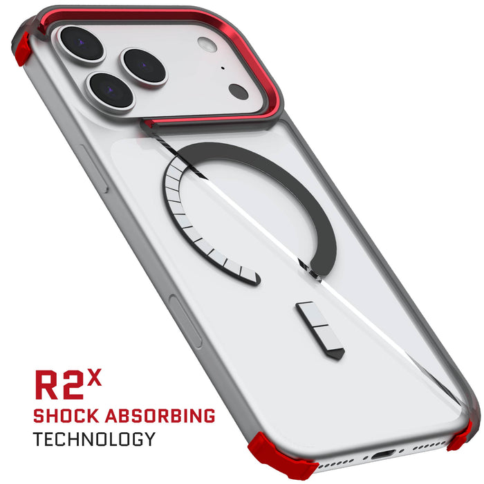iPhone 17 Pro Max Case Smoke MagSafe Protective Phone Cover Shockproof Magnetic