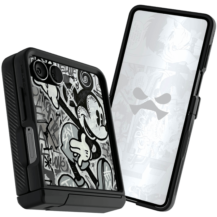 Galaxy Z Flip 7 Mickey Mouse Everything Turns Grey Case