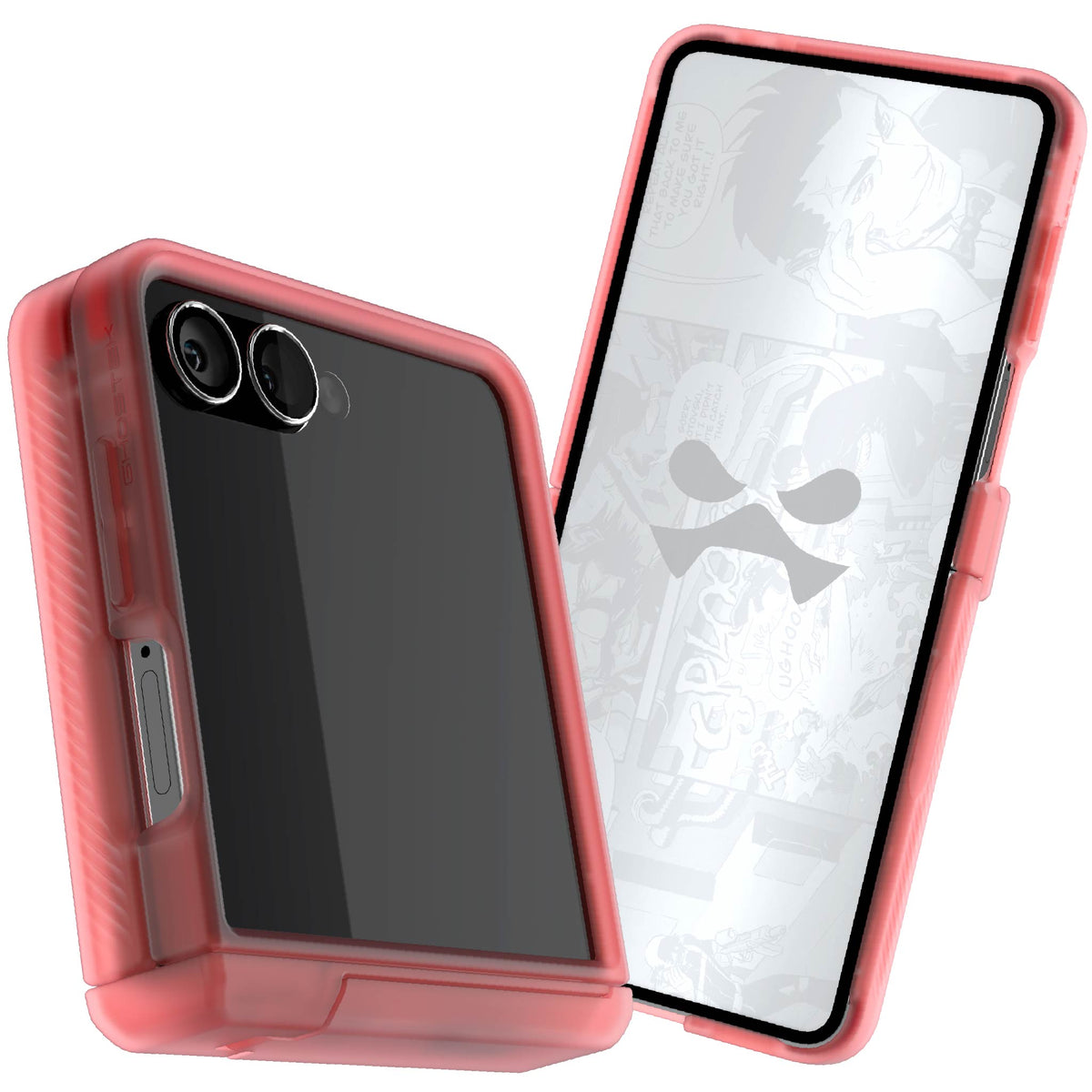 Samsung Galaxy Z Flip7 Case Pink Protective Phone Cover Magnetic MagSafe Kickstand