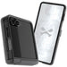 Samsung Galaxy Z Flip 7 Case Smoke Matte Protective Phone Cover Magnetic MagSafe Kickstand