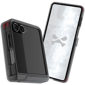
                                Galaxy Z Flip 7 Protective Clear MagSafe Case  — COVERT