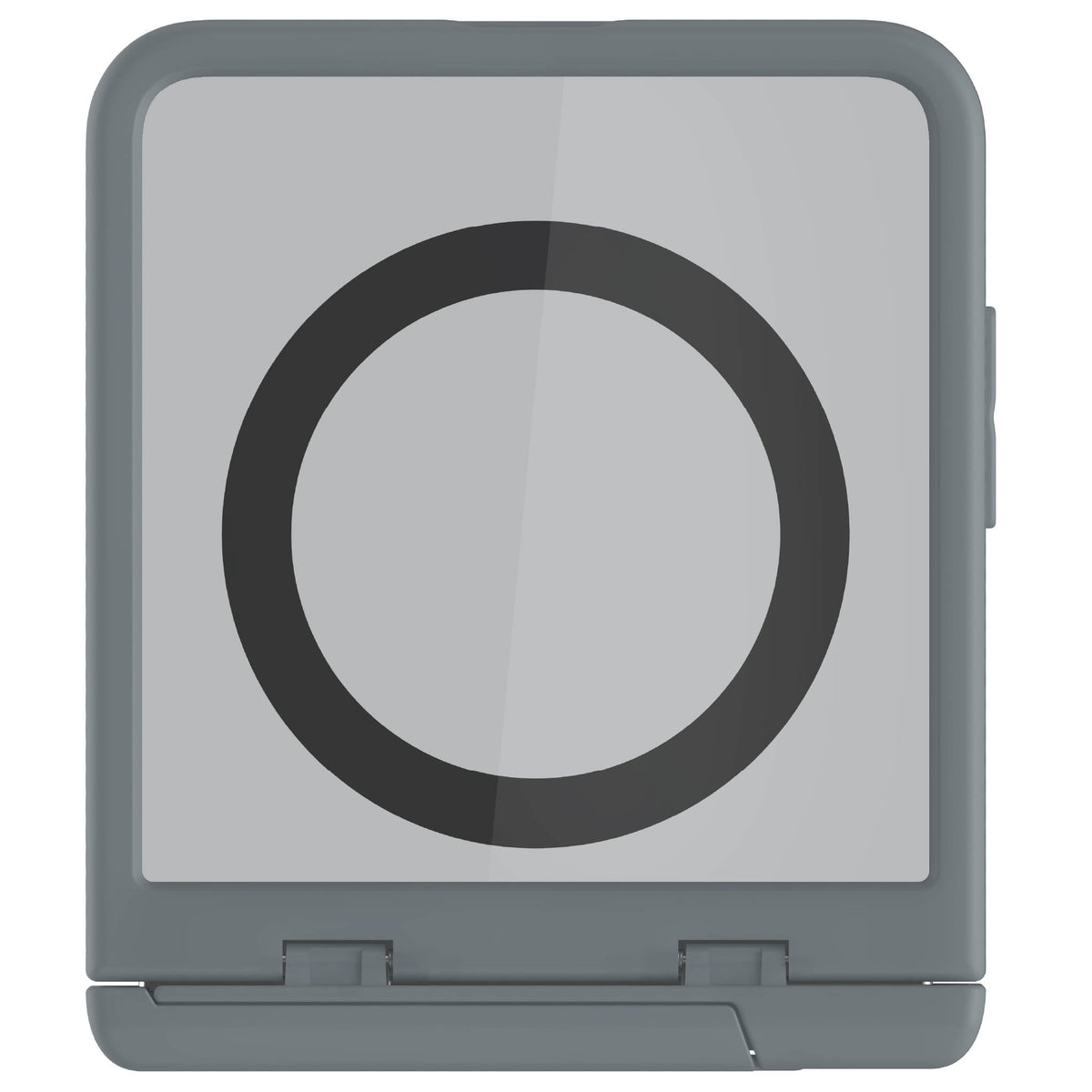 Samsung Galaxy Z Flip7 Case Grey Protective Phone Cover Magnetic MagSafe Kickstand