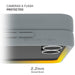 Samsung Galaxy Flip 7 Case Grey Protective Phone Cover Magnetic MagSafe Kickstand