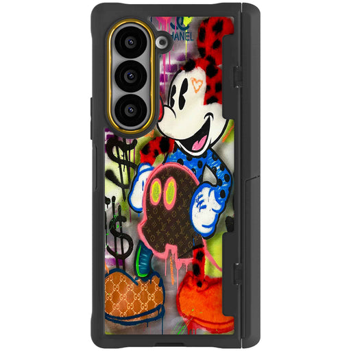 Samsung Galaxy Z Fold 6 Mickey Mouse Plush Fashion Case