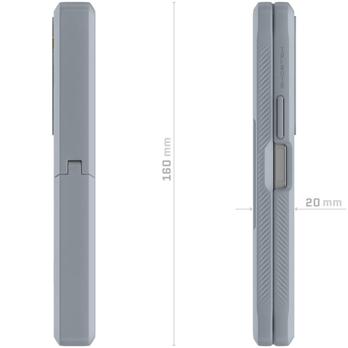 Fold6 Phone Case Gray Clear