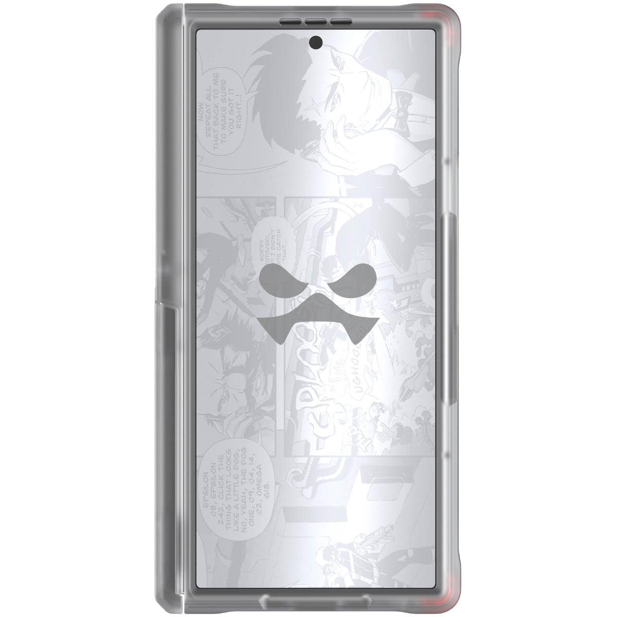 Galaxy Fold 7 Clear Protective Phone Case MagSafe Kickstand