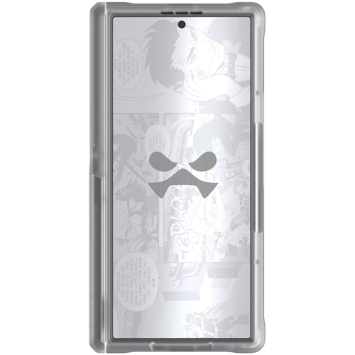 Galaxy Z Fold 7 Clear Matte Protective Phone Case MagSafe Kickstand Magnetic