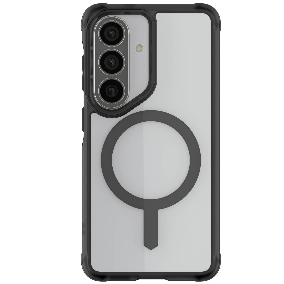 Galaxy S26 Case Clear MagSafe Protective Phone Cover Magnetic Ring Shockproof Premium Smoke Matte