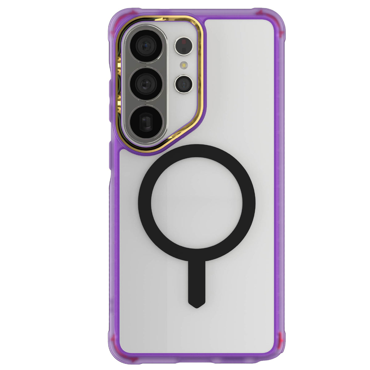 Galaxy S26 Ultra Clear Case MagSafe Protective Phone Cover Magnetic Ring Shockproof Premium Purple Limited Edition