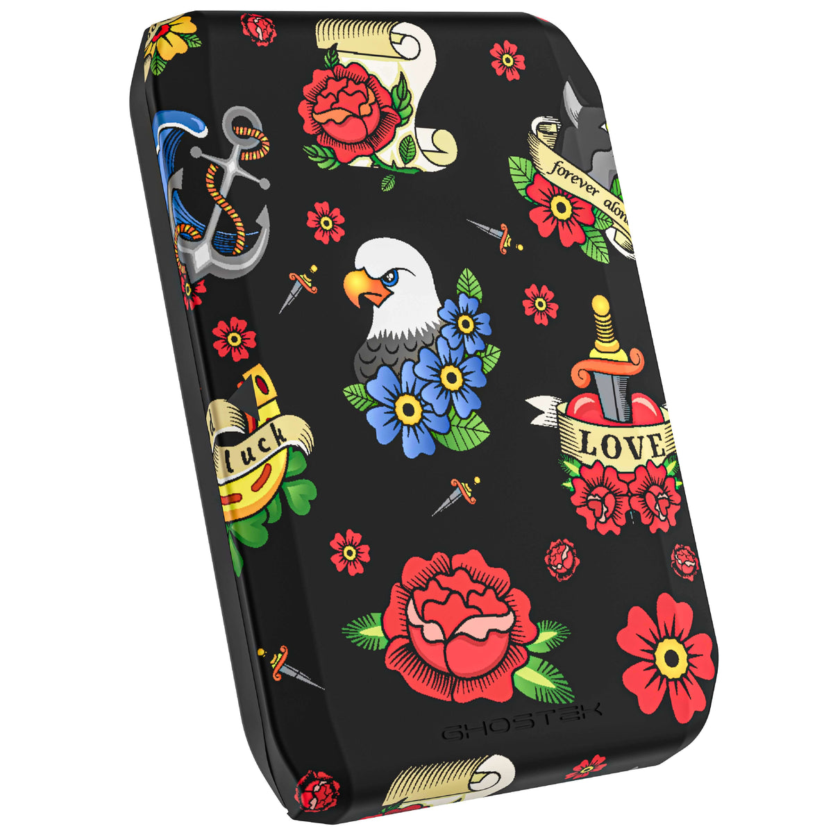 Love Hurts MagSafe Wallet Magnetic Credit Card Holder RFID ID