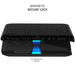 Leopard MagSafe Magnetic Wallet Credit Card Holder Black