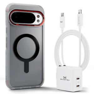 
                        Pixel 10 Series Bundle – Case + Charger + Cable