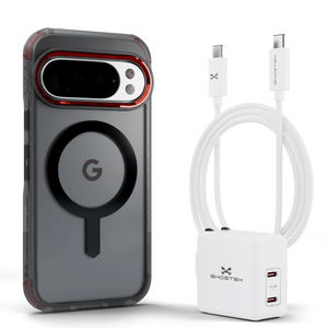 
                        Pixel 10 Series Bundle – Case + Charger + Cable