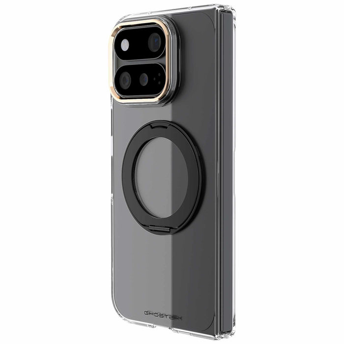 Pixel 11 Pro Fold Case Clear MagSafe Gold