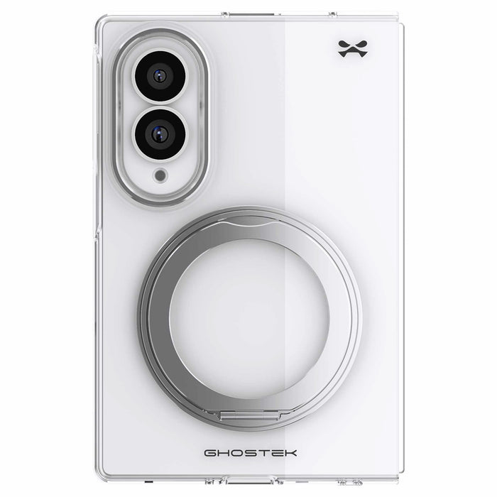 Samsung Galaxy Z Fold 8 Case Clear Silver