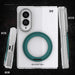 Samsung Galaxy Z Fold 8 Case Clear Teal