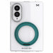 Galaxy Fold 8 Case Clear Teal MagSafe Kickstand Magnetic