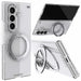 Samsung Galaxy Z Fold 8 Ultra Case Silver MagSafe Kickstand Magnetic Protective