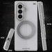 Samsung Fold 8 Ultra Case Silver MagSafe Kickstand