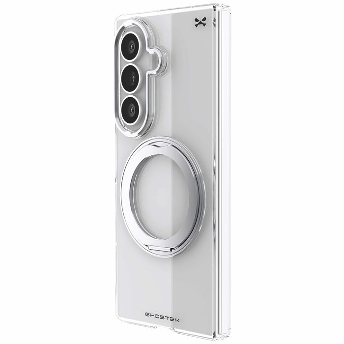 Samsung Galaxy Fold 8 Ultra Case Silver MagSafe Kickstand